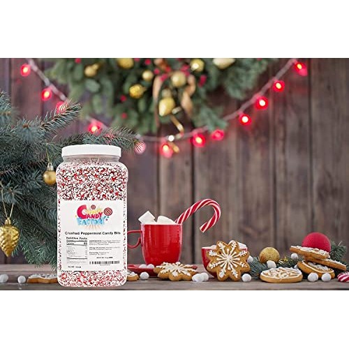 Sarahs Candy Factory Crushed Peppermint Candy Pieces Bits In Ja