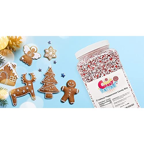 Sarahs Candy Factory Crushed Peppermint Candy Pieces Bits In Ja