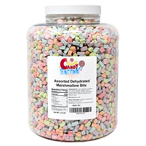 Sarahs Candy Factory Assorted Dehydrated Marshmallow Bits In Ja