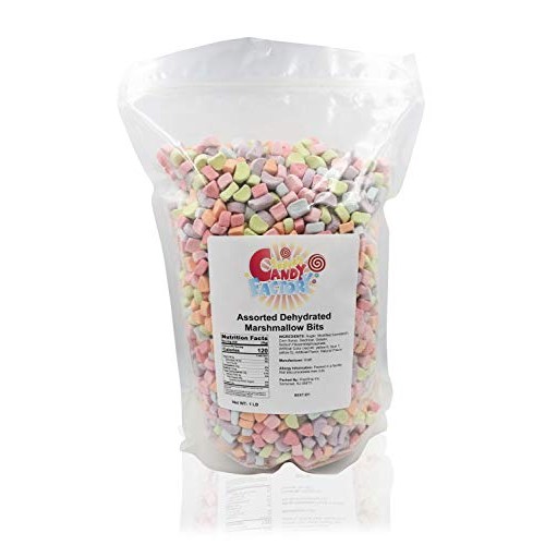 Sarahs Candy Factory Assorted Dehydrated Marshmallow Bits In Re
