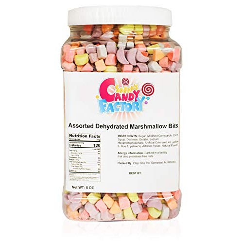 Sarahs Candy Factory Assorted Dehydrated Marshmallow Bits In Ja