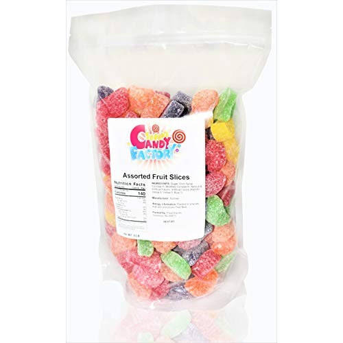 Sarahs Candy Factory Assorted Fruit Slice 5 Lbs in Bag