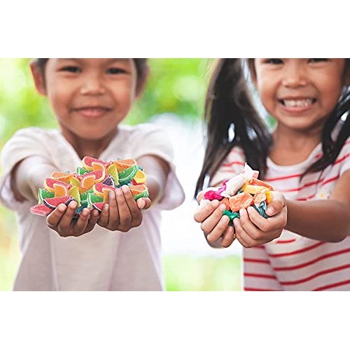 Sarahs Candy Factory Assorted Fruit Slice Candy Gift in Tray, 2...