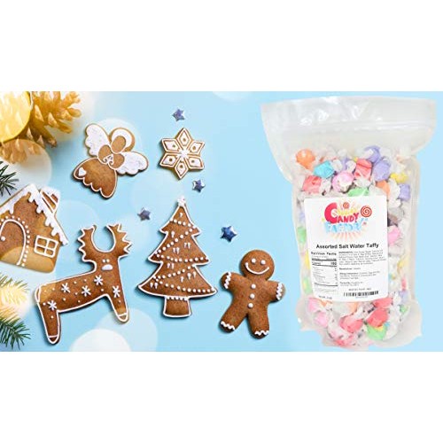 Sarahs Candy Factory Assorted Salt Water Taffy In Bag, 2 Lbs