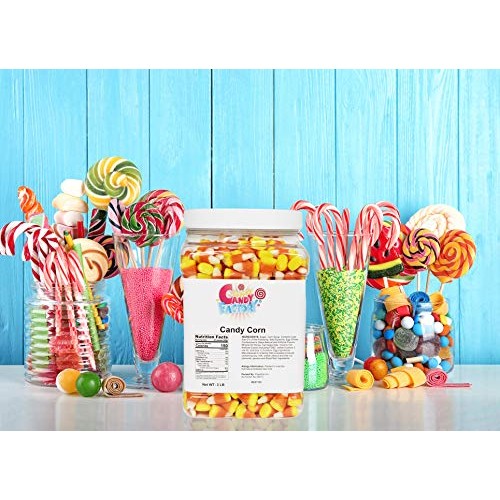 Sarahs Candy Factory Candy Corn In Jar, 3 Lbs