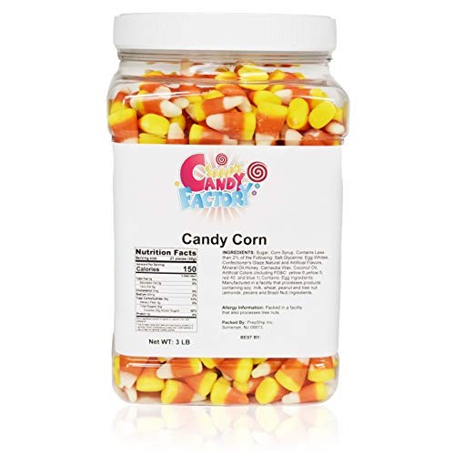 Sarahs Candy Factory Candy Corn In Jar, 3 Lbs