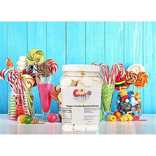 Sarahs Candy Factory Vegan Jumbo Campfire Vanilla Marshmallow