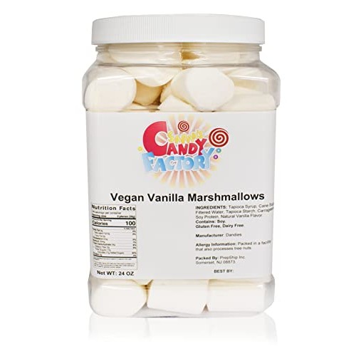 Sarahs Candy Factory Vegan Jumbo Campfire Vanilla Marshmallow