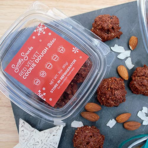 Red Velvet Cookie Bites, Almond Butter Cookies, Whole30, Paleo, ...