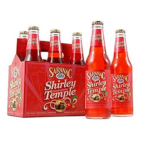 Saranac World Famous Hand-Crafted Shirley Temple Soda Soft Drink