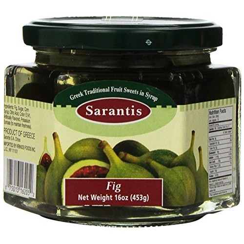 Fig Preserve Sarantis 16 Oz 453G