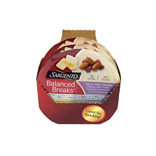 Sargento Balanced Breaks Single Natural White Cheddar Cheese Wit