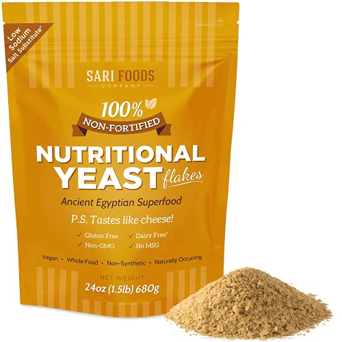 Non Fortified Nutritional Yeast Flakes, Whole Foods Based Protei Non Fortified Nutritional Yeast Flakes, Whole Foods Based Protei
