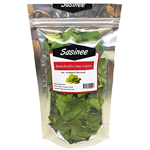 Sasinee Dried Kaffir Lime Leaves Organic,Use In For Thai/Asian C