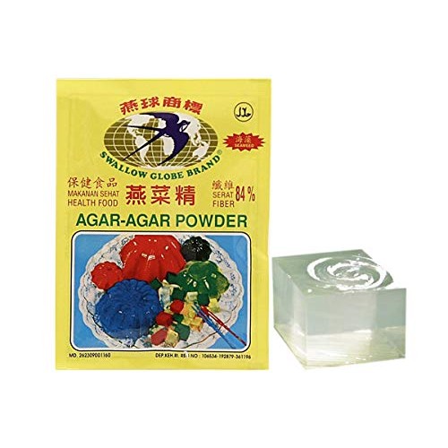 Swallow Globe Agar Agar Clear Tepung Agar-Agar Clear Easy To M