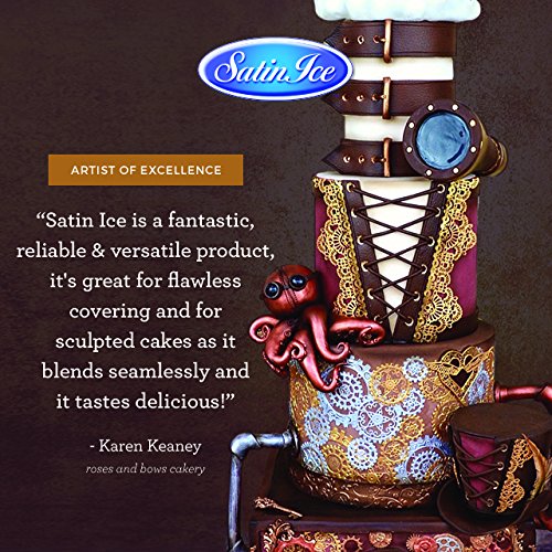 Satin Ice Dark Chocolate Fondant, 5 Pounds