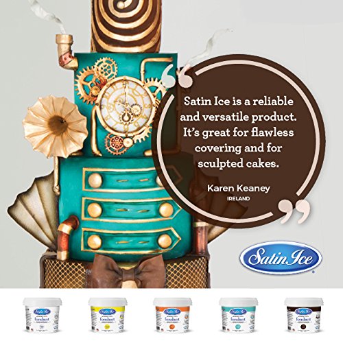 Satin Ice Dark Chocolate Fondant, 5 Pounds