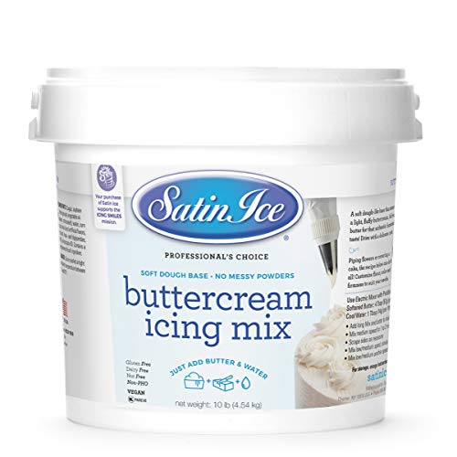 Satin Ice Buttercream Icing Mix, 10 Pounds