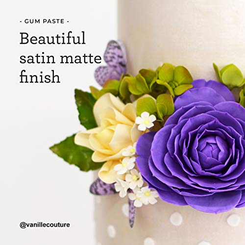 Satin Ice Red Gum Paste, Vanilla, 2 Pounds