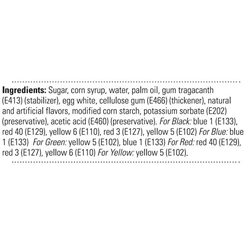 Satin Ice Red Gum Paste, Vanilla, 2 Pounds