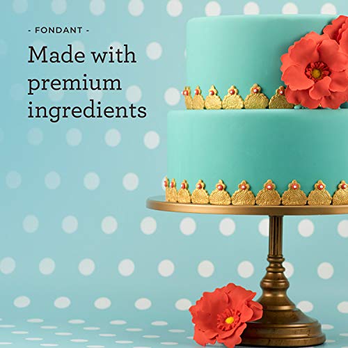 Satin Ice White Fondant, Vanilla, 24 Ounces