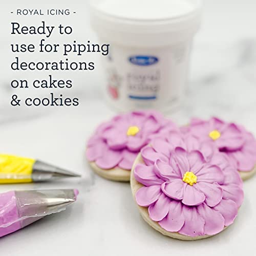 White Rtu Royal Icing - 14Oz - Pail