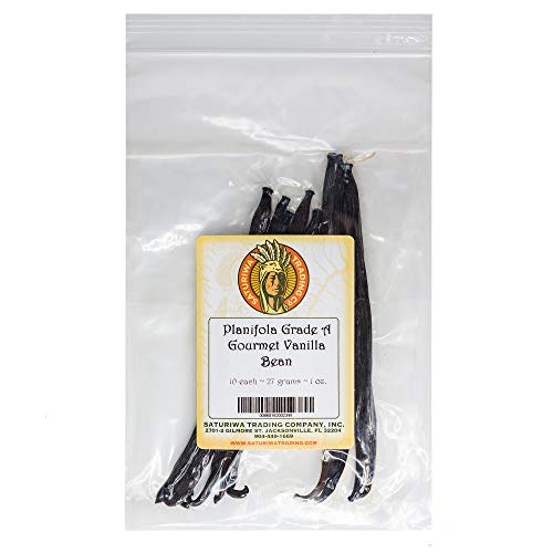 Saturiwa Madagascar Vanilla Beans Whole Grade A Vanilla Pods Pla
