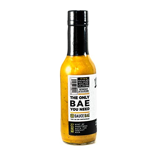 Sauce Bae Skinny Habanero Hot Sauce - Made With Turmeric, Low So