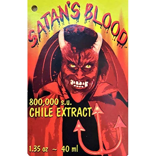 Satans Blood Chile Pepper Extract Hot Sauce, 1.35 Ounce