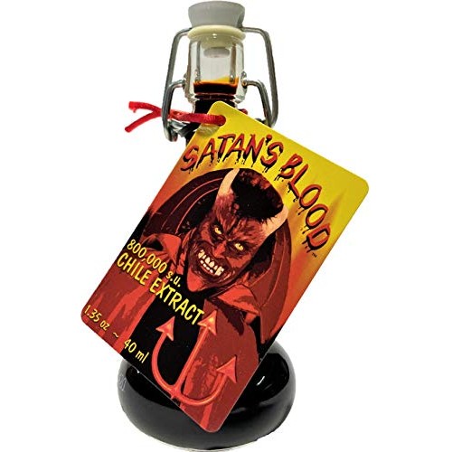 Satans Blood Chile Pepper Extract Hot Sauce, 1.35 Ounce