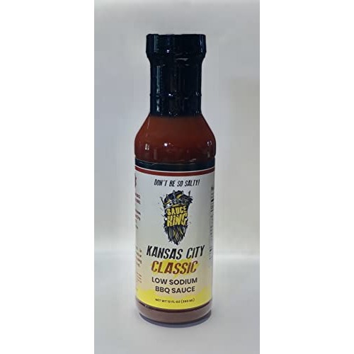 Sauce King Kansas City Low Sodium Barbecue Sauce