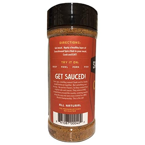 Saucehound - Original Recipe Bbq Spice Rub