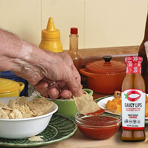 Saucy Lips Ghost Pepper Tamarind Sauce, Gourmet Sauces And Marin