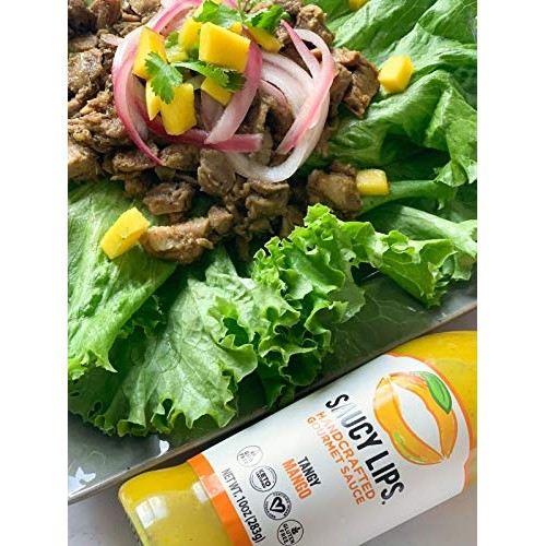 Saucy Lips I Tangy Mango Flavor I Handcrafted Gourmet Sauce I Dr