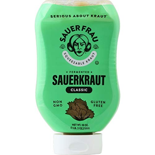 Sauer Frau, Sauerkraut Classic Squeezable, 18 Ounce