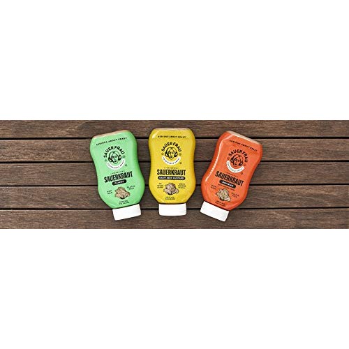 Sauer Frau Squeezable Gluten-Free &Amp; Vegan Sauerkraut Bavarian W