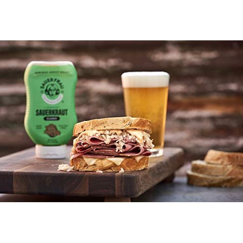 Sauer Frau Squeezable Gluten-Free &Amp; Vegan Sauerkraut Bavarian W