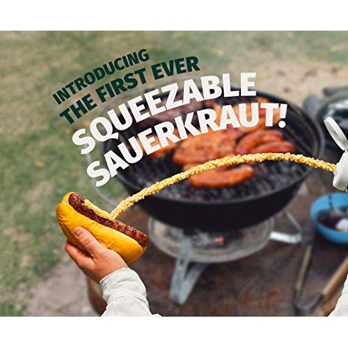 Sauer Frau Squeezable Gluten-Free &Amp; Vegan Sauerkraut Bavarian W