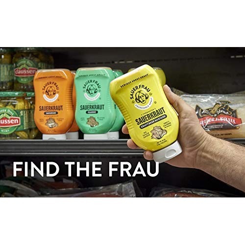 Sauer Frau Squeezable Low-Sugar &Amp; Vegan Sauerkraut Craft Beer M