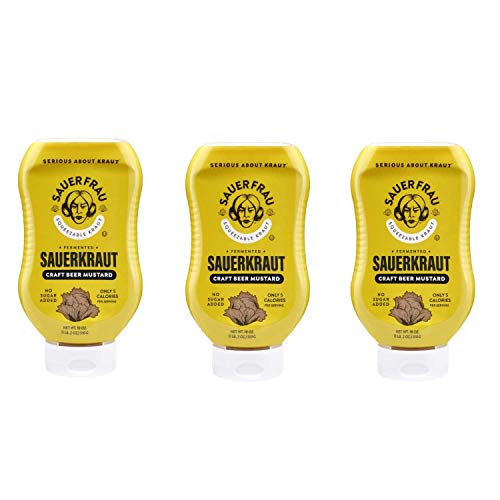 Sauer Frau Squeezable Low-Sugar &Amp; Vegan Sauerkraut Craft Beer M