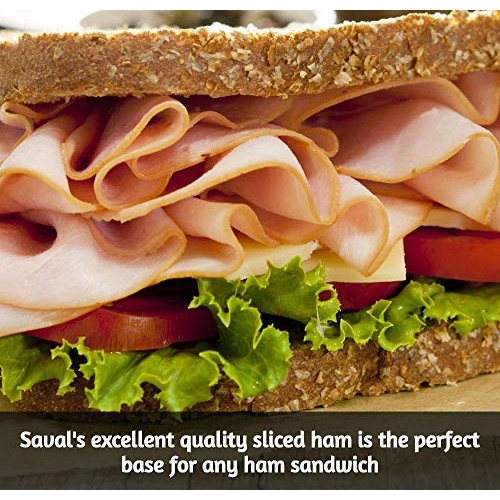 Saval Deli Sliced Roast Beef &Amp; Sliced Smoked Ham - 2 Lb Each Wit