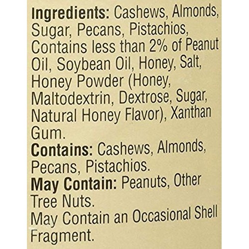 Savanna Orchards Gourmet Honey Roasted Nut Mix - Cashews, Almond