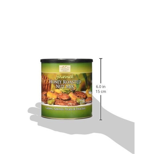 Savanna Orchards Gourmet Honey Roasted Nut Mix With Pistachios,