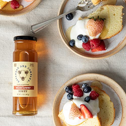 Wildflower Honey By Savannah Bee - 100% All Natural And Pure Hon