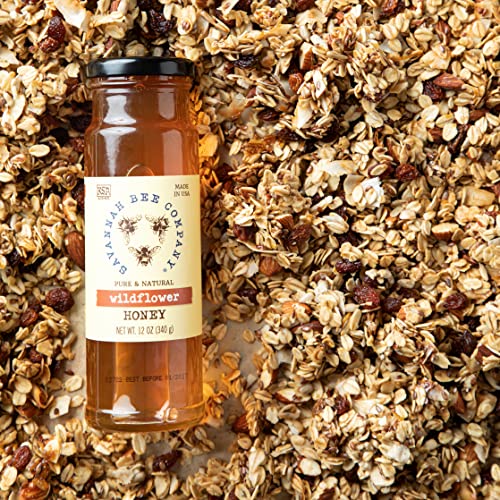 Wildflower Honey By Savannah Bee - 100% All Natural And Pure Hon