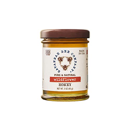 Wildflower Honey By Savannah Bee - 100% All Natural And Pure Hon