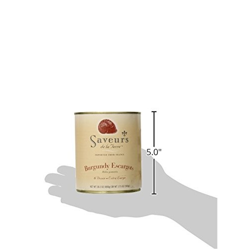 Saveurs De La Terre Burgundy Escargots, 72-Count