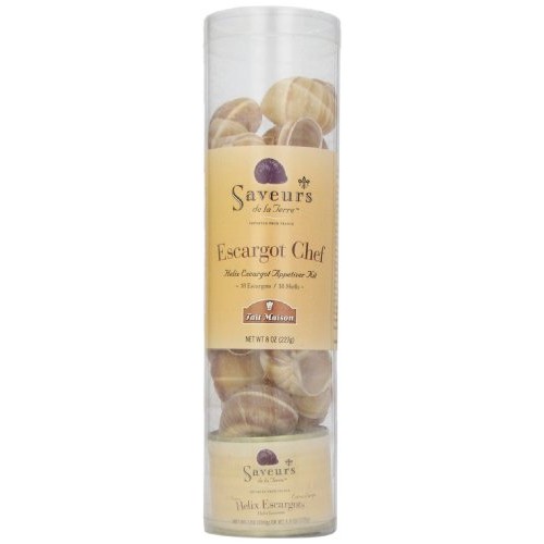 Saveurs De La Terre Escargots Chef, 8-Ounce
