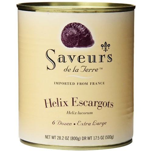 Saveurs De La Terre Helix Escargots, 72-Count