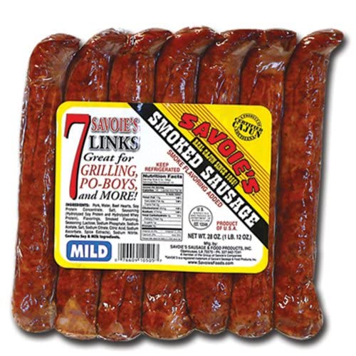 Savoies 7 Link Mild Smoked Sausage